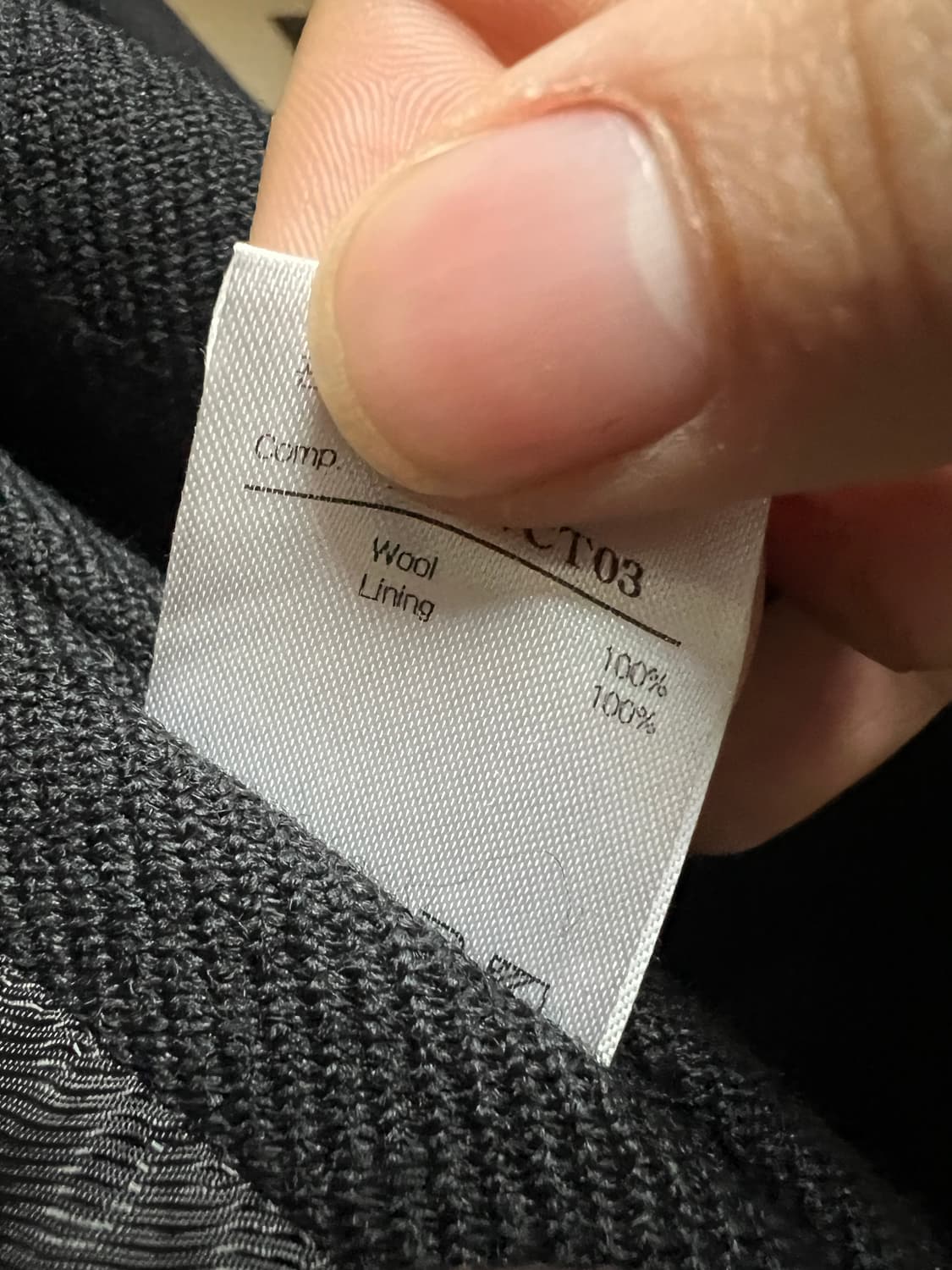 노이어 오버사이즈 피코트 50사이즈 상품이미지4