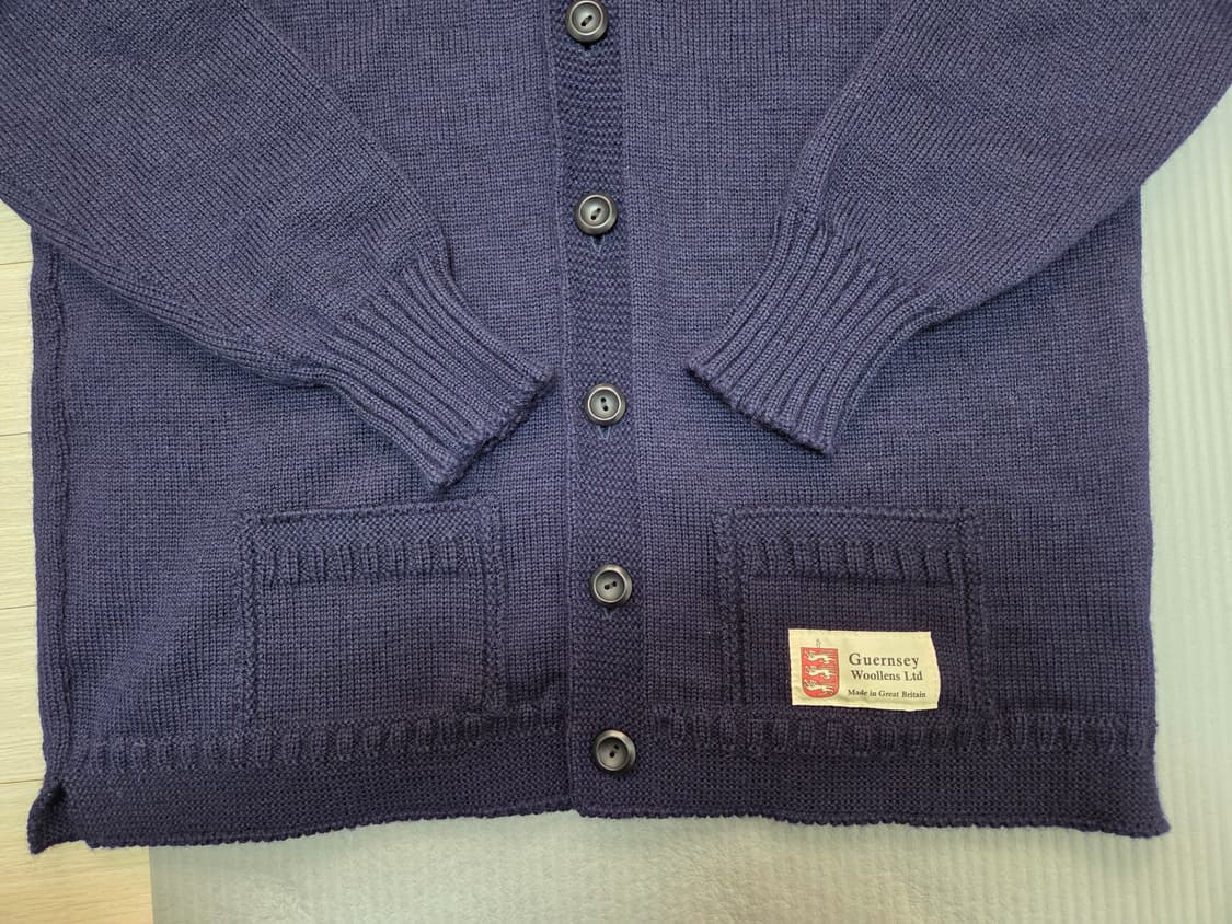 건지울른스 피셔맨 세트 판매 (가디건 44, 치노팬츠 32) 상품이미지10