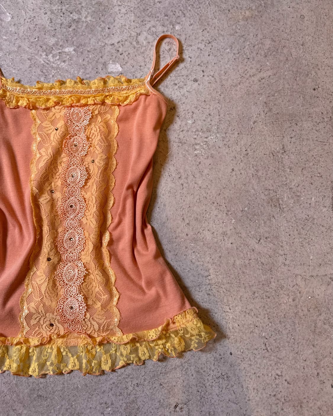 AXES FEMME 프릴 레이스 슬리브리스 상품이미지2