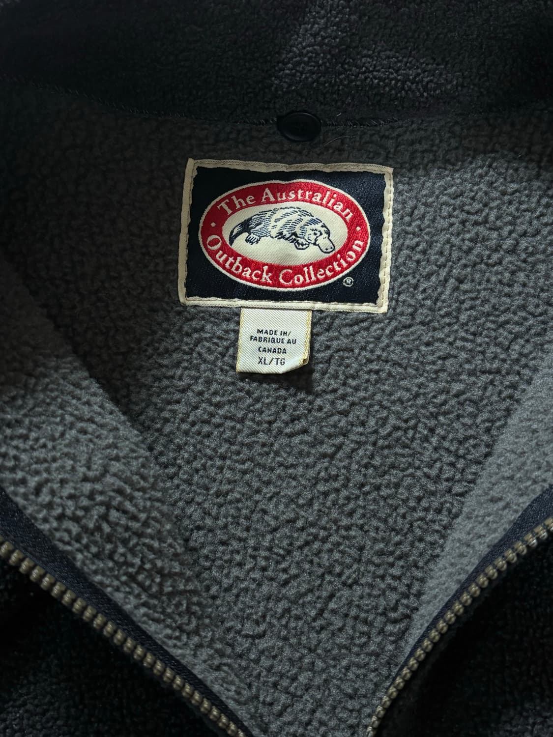 플리스 브라운 베스트 상품이미지3