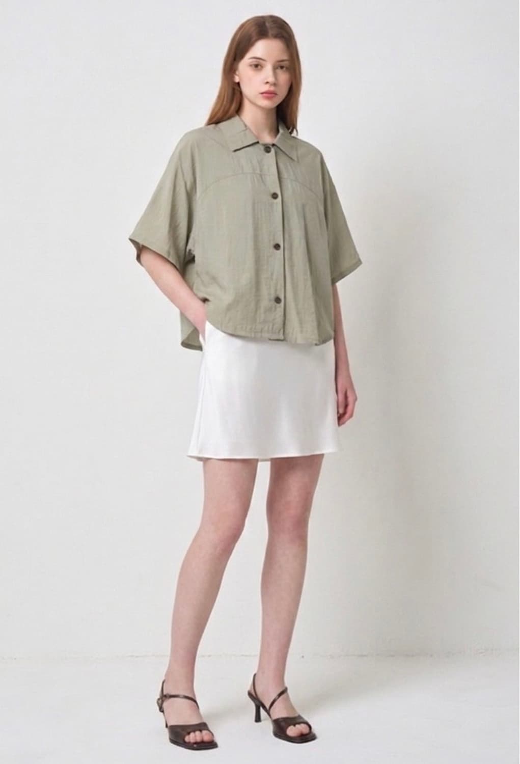 한섬 The cashmere 더캐시미어 블라우스 (여름용) 상품이미지1