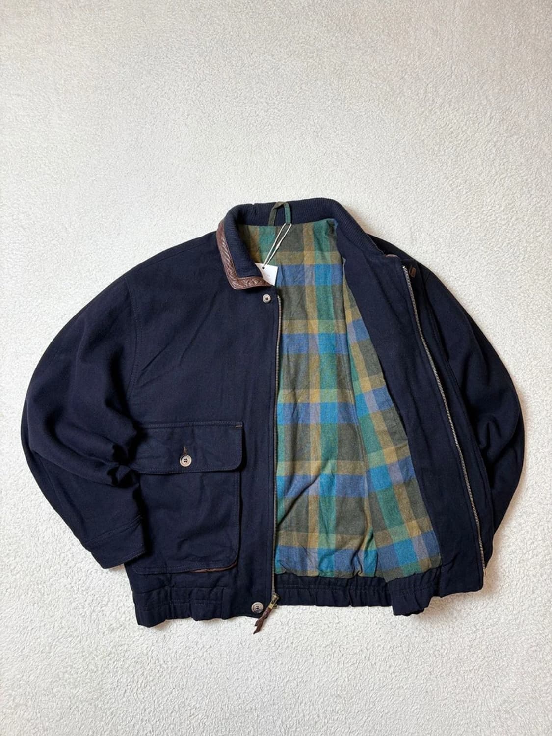 Selected 90's 프렌치 울 베이포트 자켓 PN6539 상품이미지2