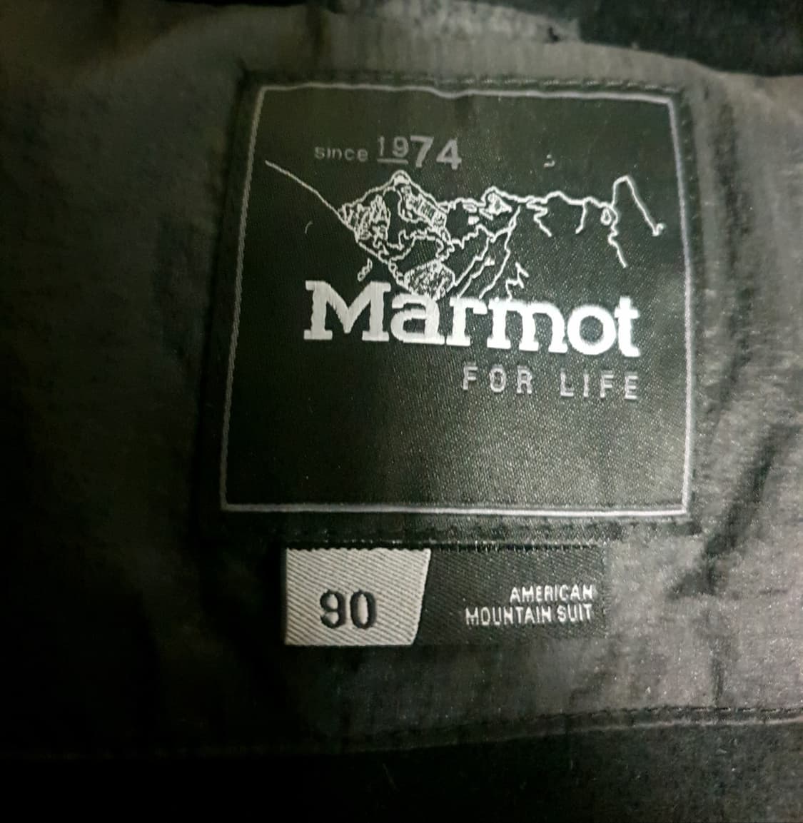 MARMOT 마모트 구스다운 나일론 숏패딩 블랙 (90) 상품이미지6