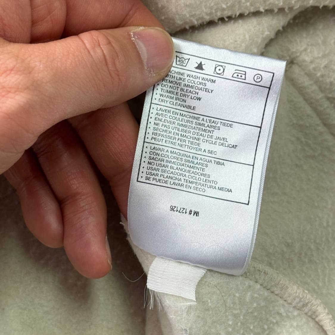 나이키 90s 올드스쿨 브라운 후리스 후드 M(105) 상품이미지8