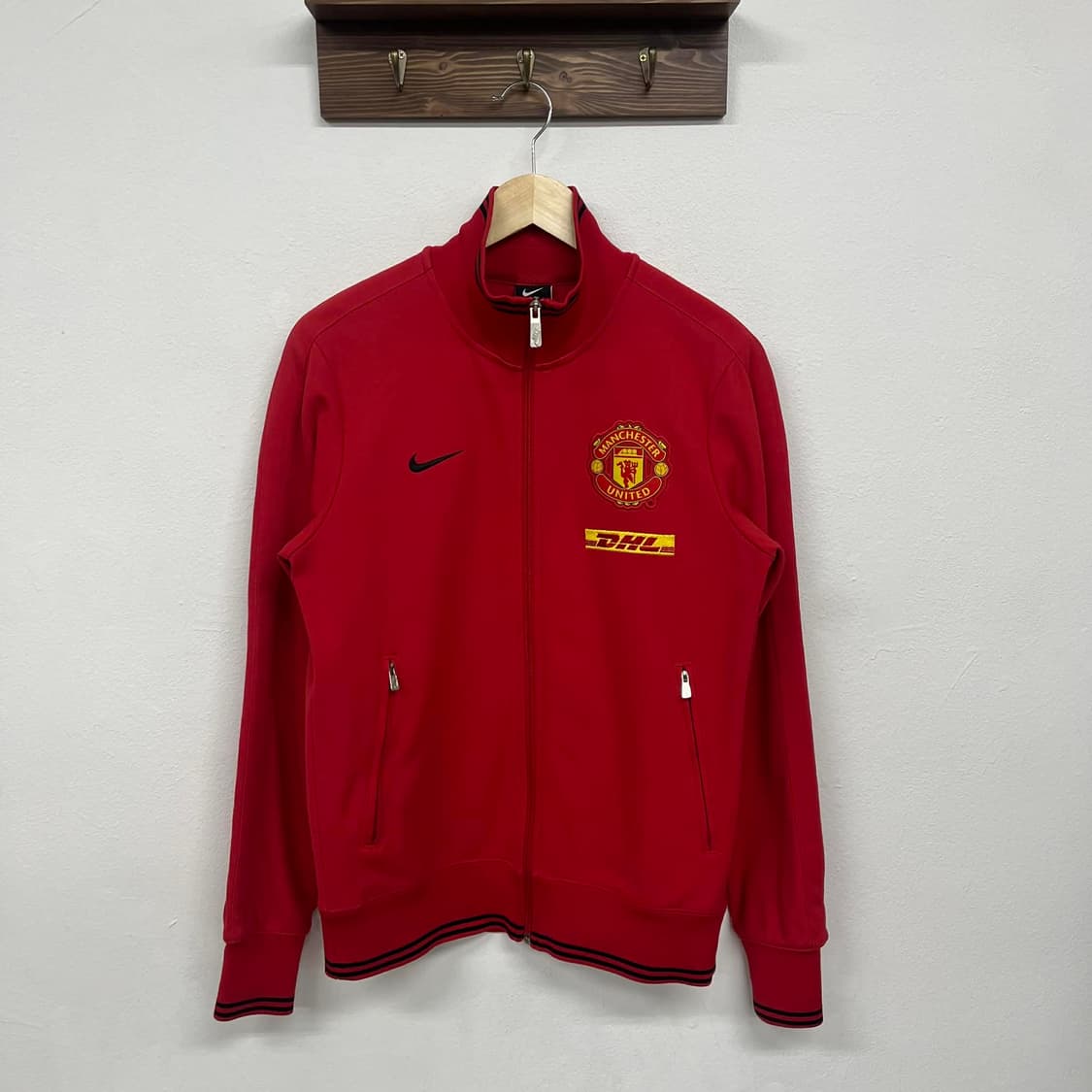 나이키 맨체스터 유나이티드 유니폼 DHL 대장급 트랙탑 져지(M) 상품이미지4