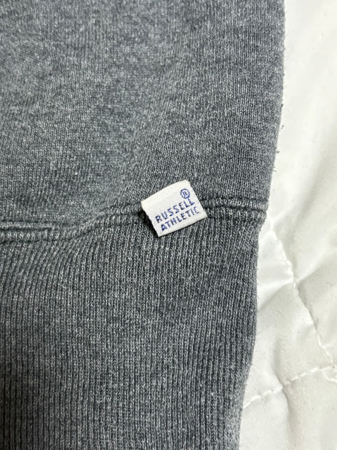 [L] USA 러셀 빈티지 스웻 맨투맨 90s 그레이 상품이미지4