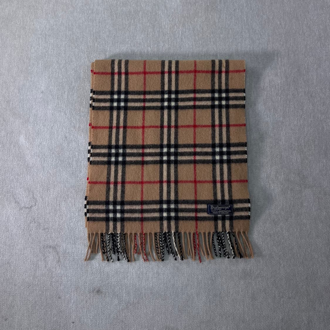 버버리 노바체크 램스울 베이지 머플러 상품이미지2