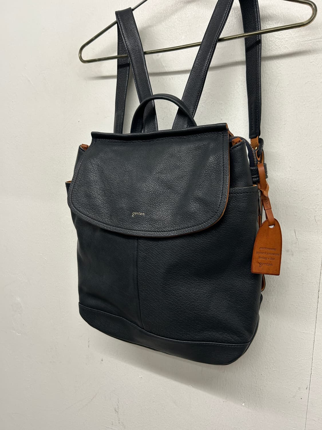 Genten 겐텐 통가죽 백팩 상품이미지2