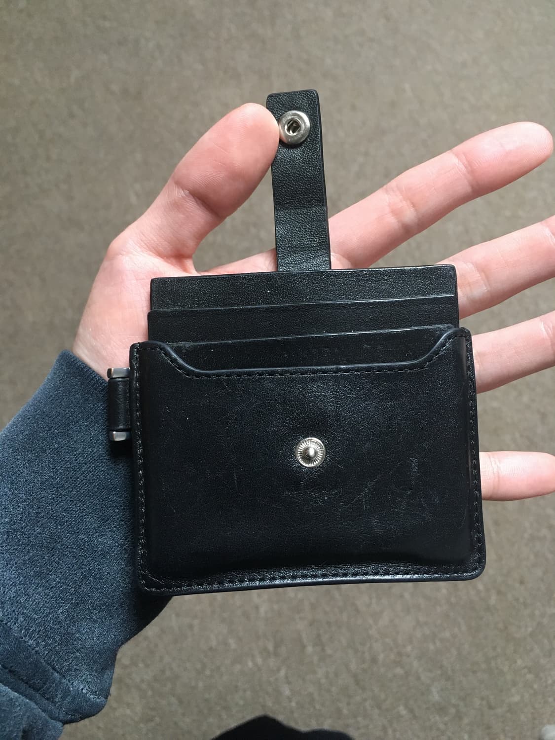 Cos 코스 레더 카드지갑 상품이미지3