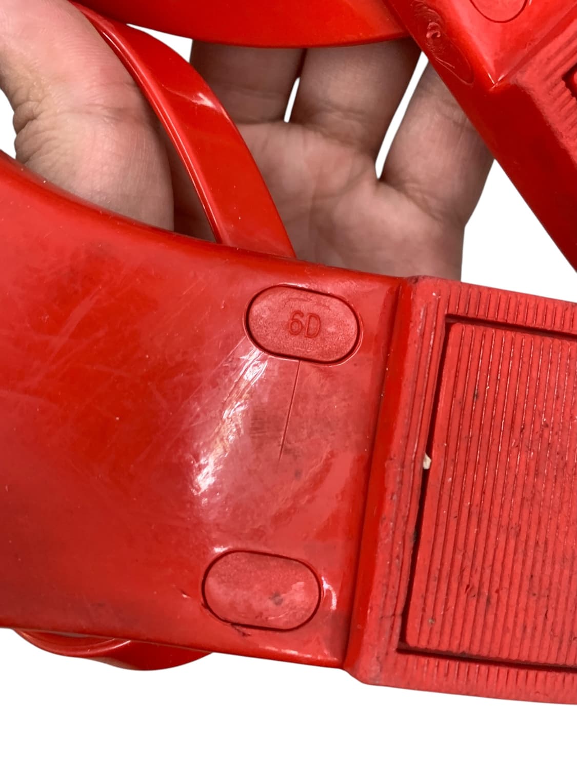 비비안웨스트우드 오알비 플립 샌들 레드 6(250) (Gr-3138) 상품이미지8