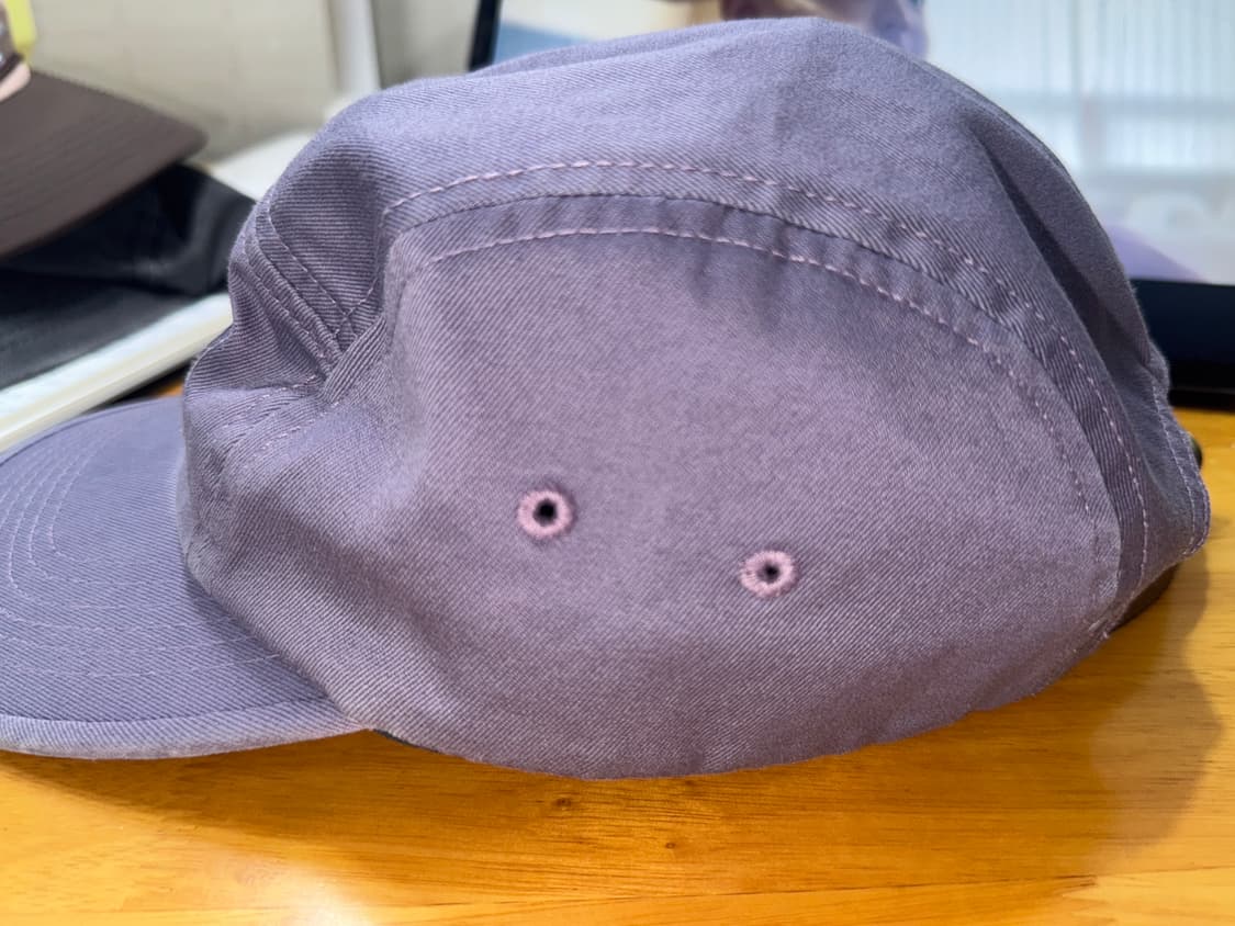 슈프림 워시드 캠프캡 퍼플 상품이미지3