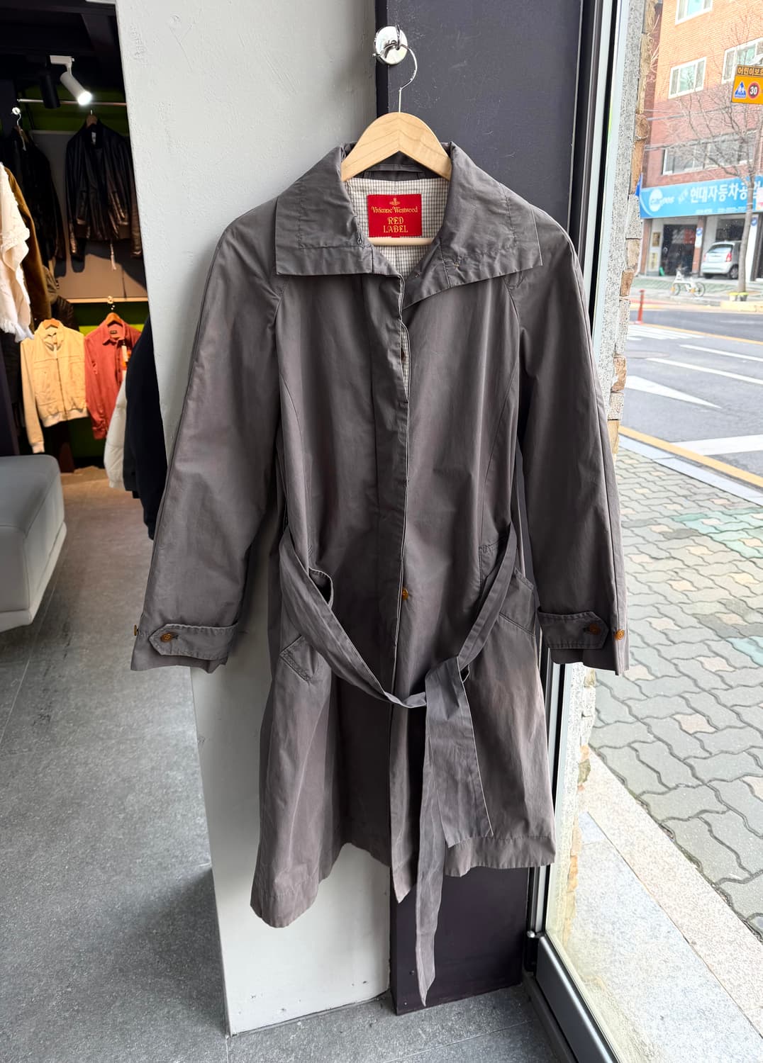 .38/ 비비안웨스트우드 레드라벨 벨티드 트렌치코트 상품이미지2