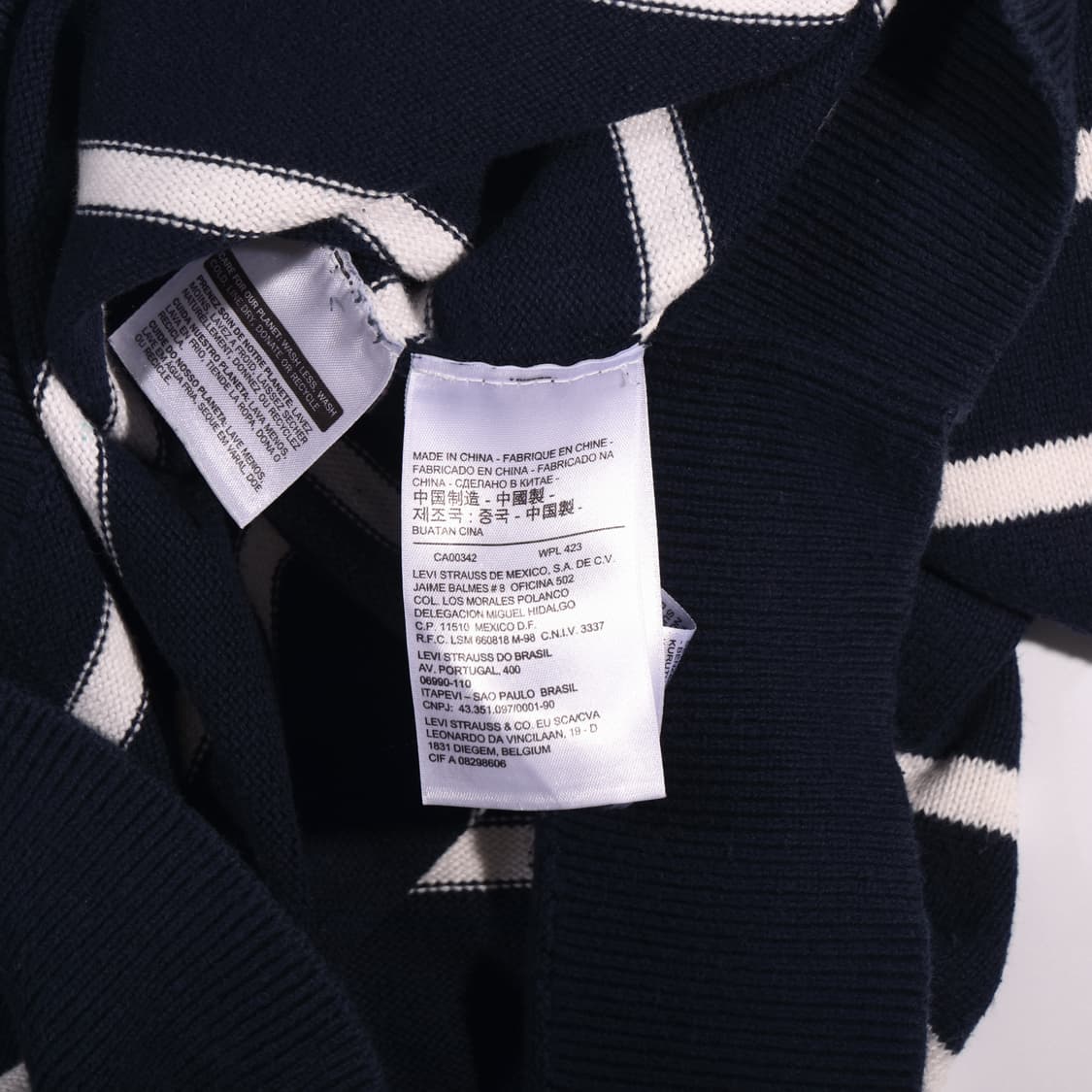 리바이스 단가라 니트 B332 상품이미지3