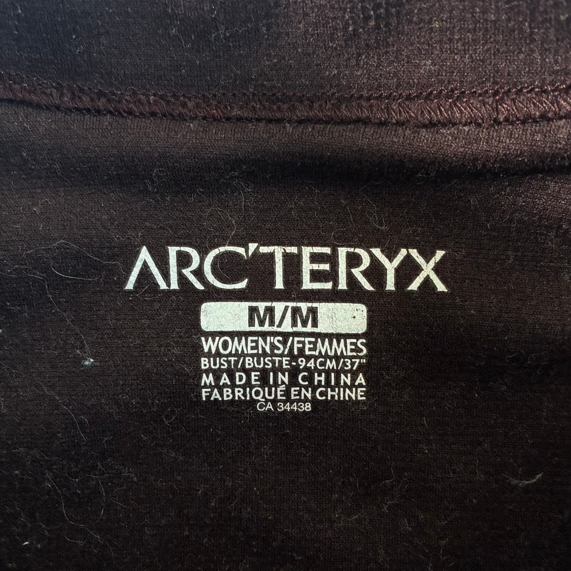 Arc'teryx  아크테릭스 폴라텍 소프트쉘 버건디 플리스 자켓 상품이미지4