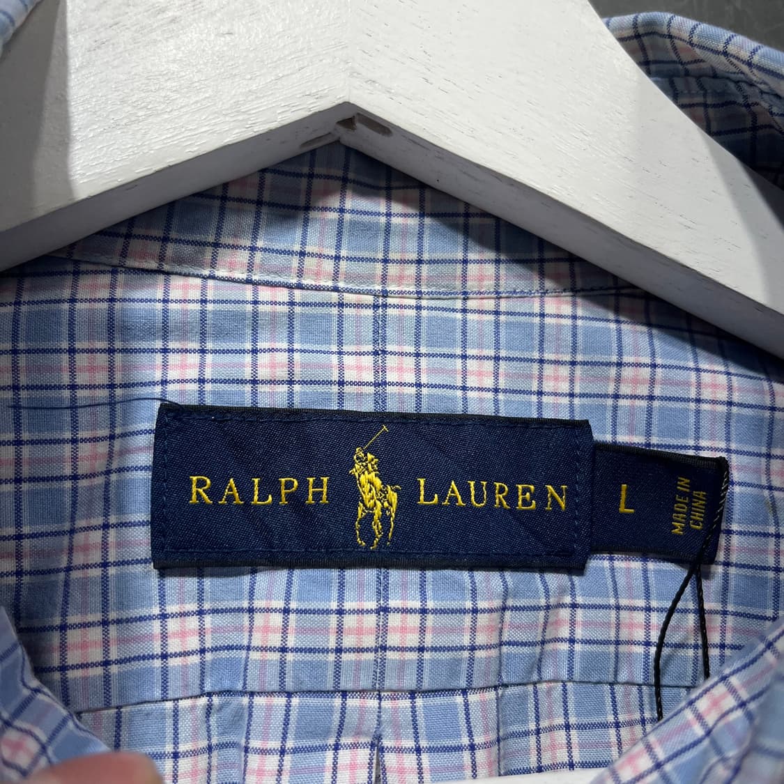 폴로 랄프로렌 체크셔츠 상품이미지5