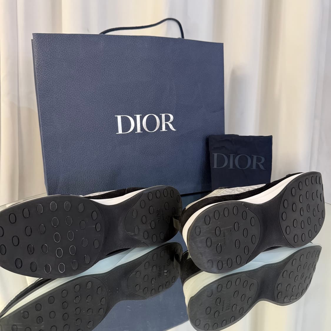 (41)디올 오블리크 b25 러너 스니커즈   상품이미지6