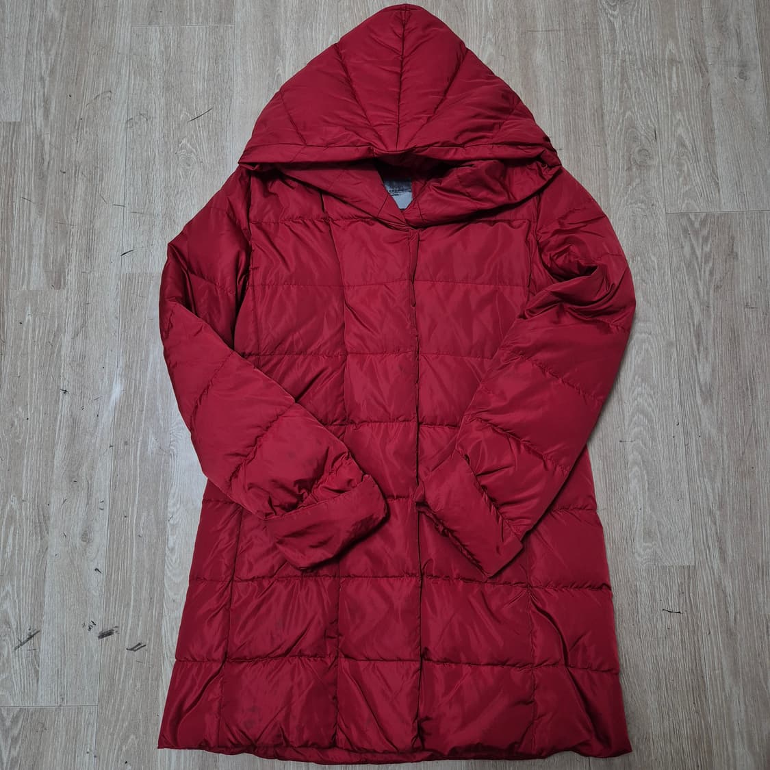 막스마라 위캔드 여성 프리미엄 후드 롱패딩 S(90) 상품이미지1