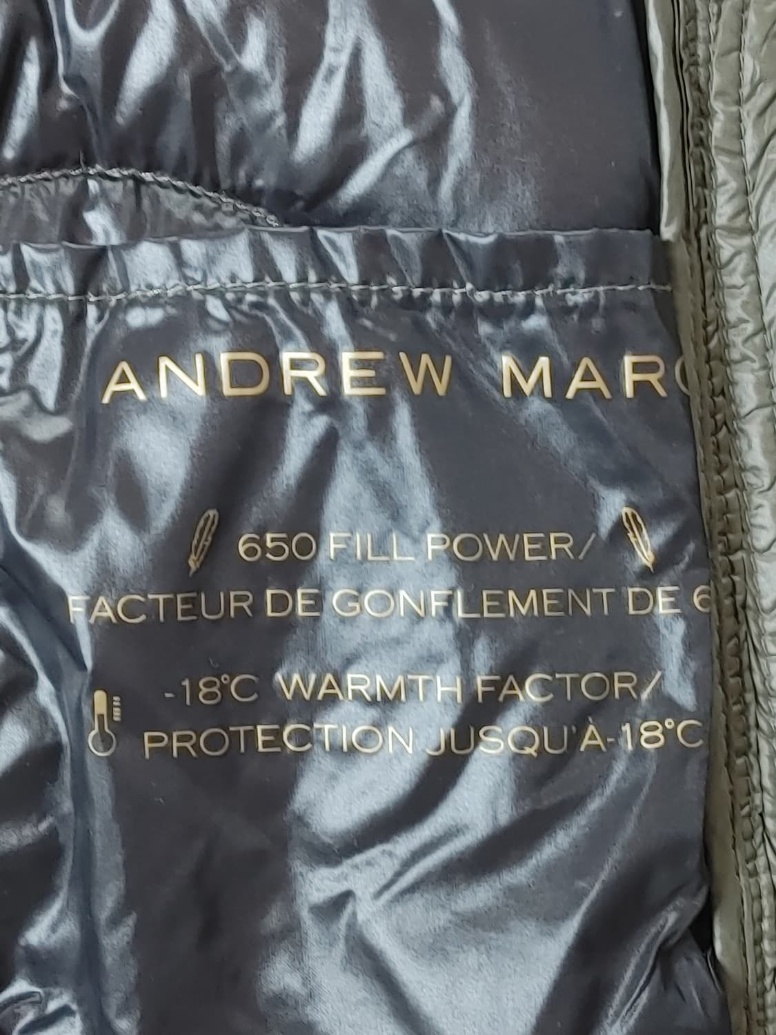 ANDREW MARC 앤드류 마크 여성 오리털 경량 후드 롱패딩 상품이미지6