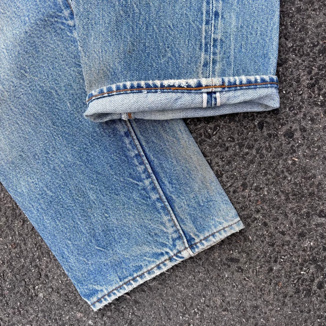 66후기 80년대 미국 리바이스 501 스몰e 셀비지 상품이미지8