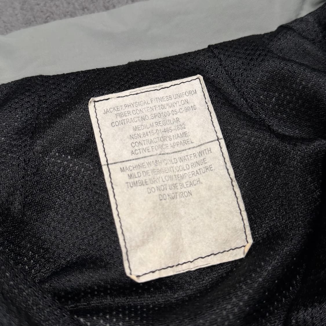 미군 USA IPFU 1세대 ARMY 바람막이 자켓 상품이미지5