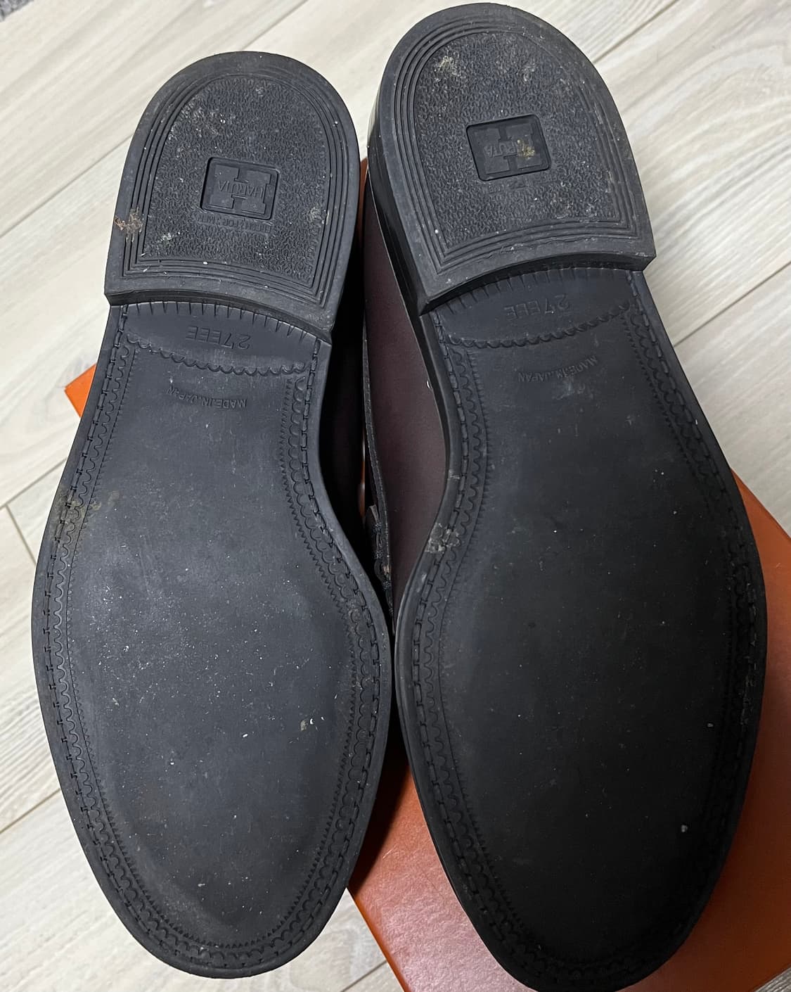 남성용 소가죽 페니로퍼 다크브라운 HS-906_D.BROWN 상품이미지4