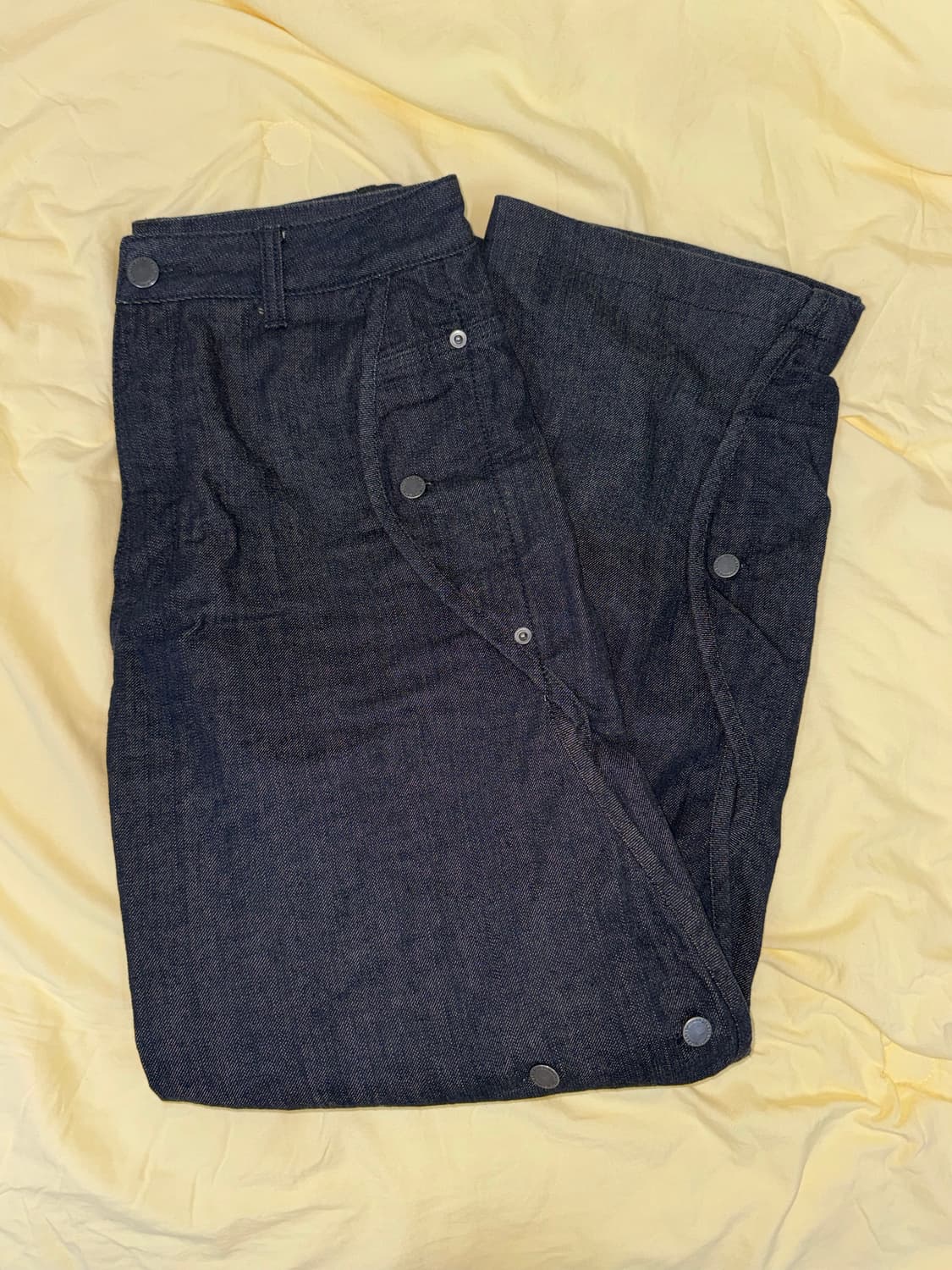 산산기어 데님 웨이브 팬츠 다크 인디고 상품이미지1