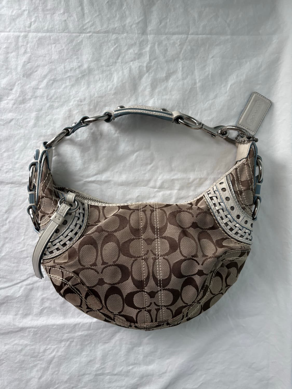 Coach ivory pattern shoulder bag 상품이미지4