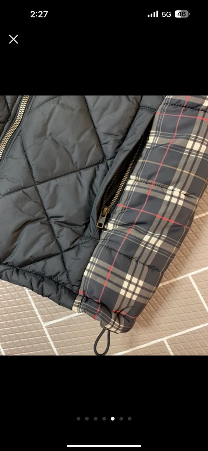 지방시 가죽 패딩베스트 (46/상태굿) 상품이미지5