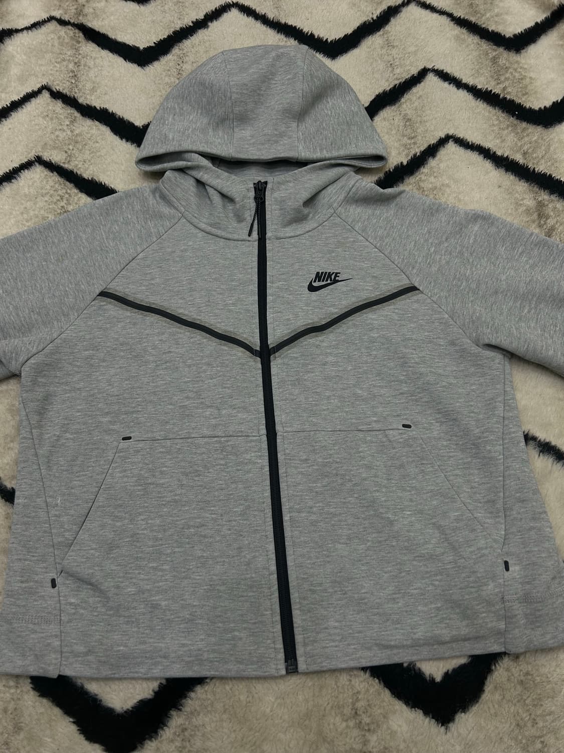 [S]나이키 테크팩 후드집업/그레이 상품이미지4