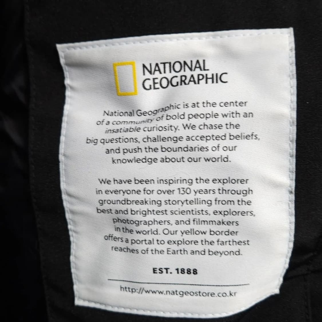 100)내셔널지오그래픽 타루카 덕다운 패딩 블랙 상품이미지9