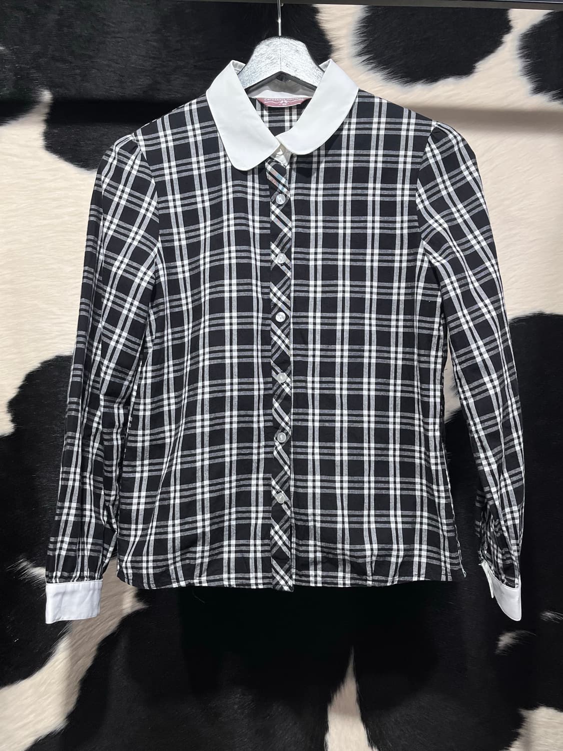 체크패턴 셔츠 상품이미지2