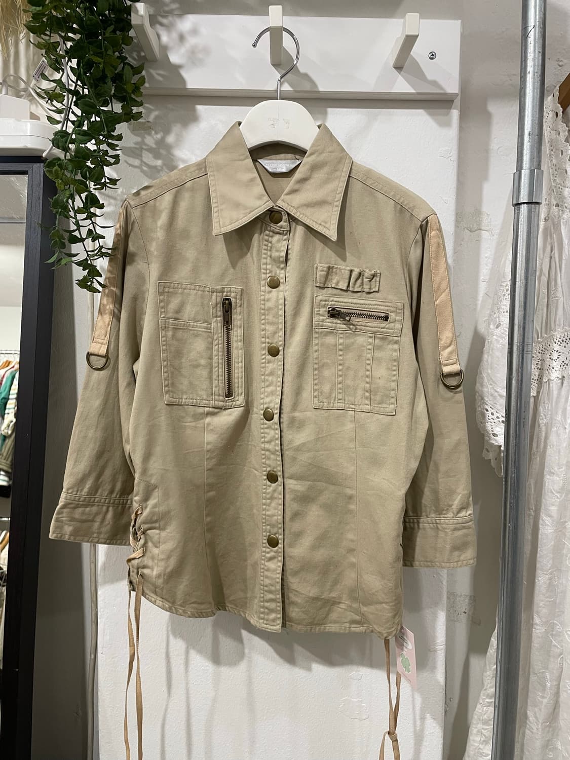 Eyelet Strap Y2K Jacket 상품이미지7