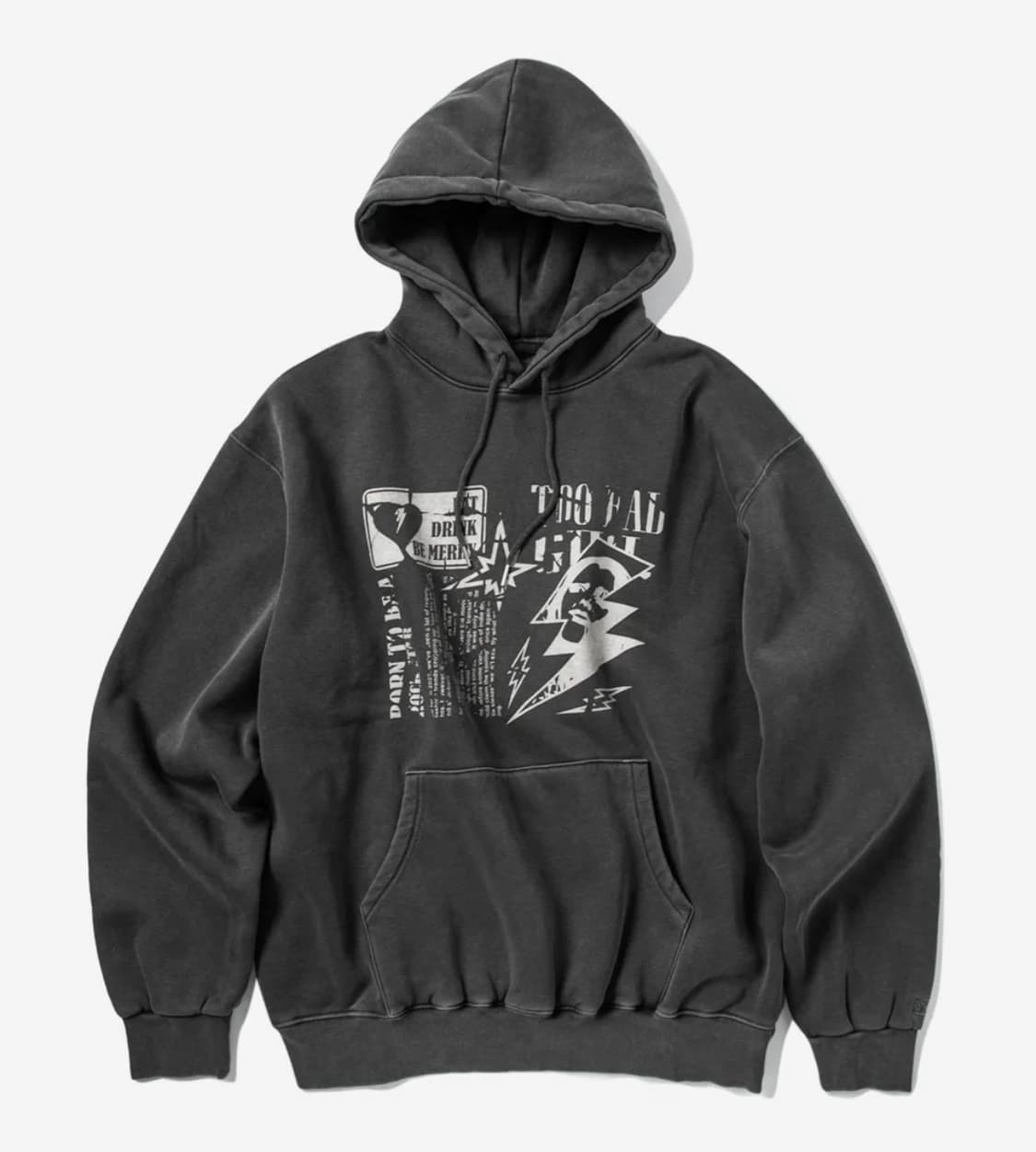 슈퍼서브 크러쉬드 펑크 피그먼트 후디 상품이미지1