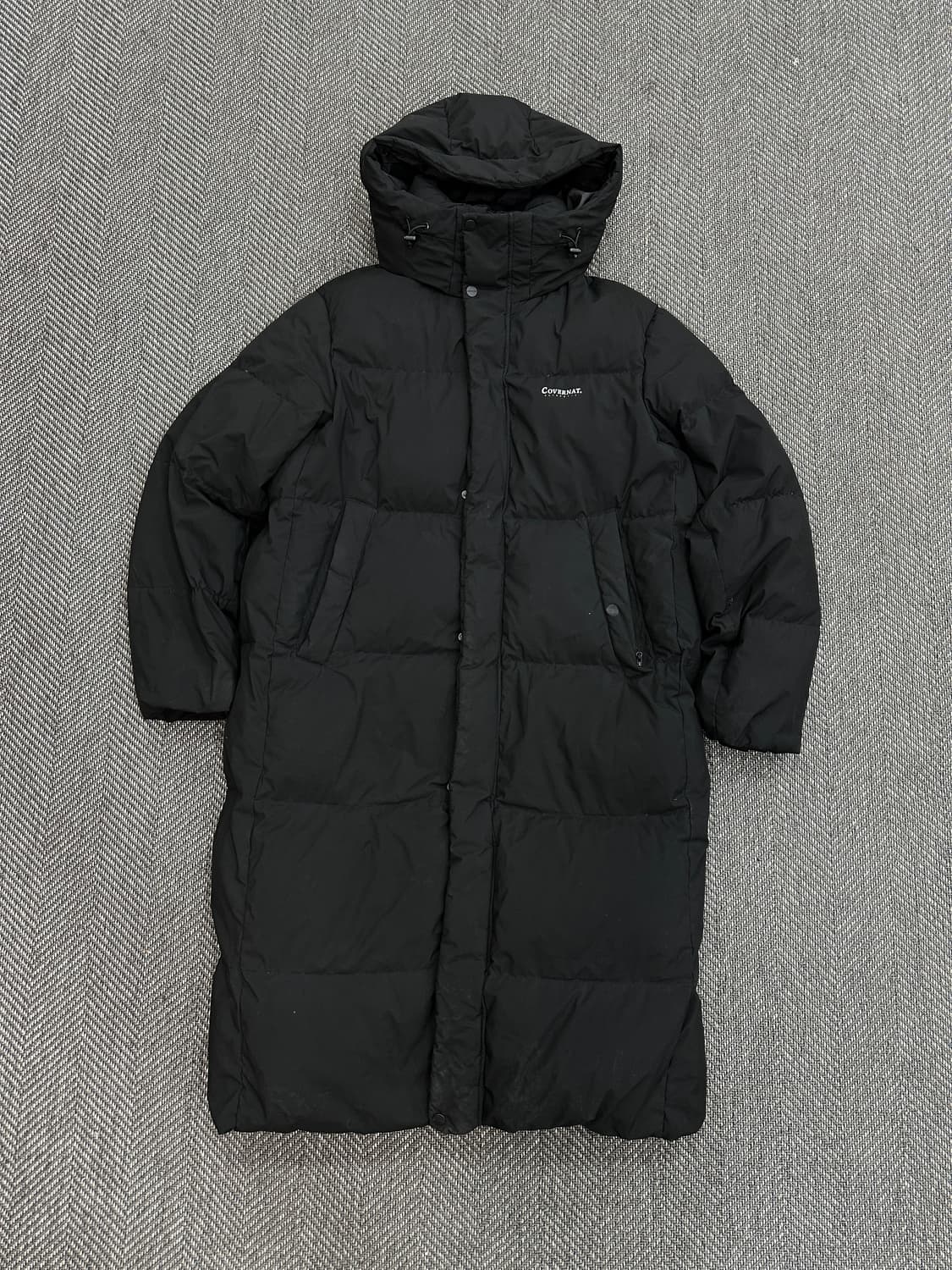 커버낫 롱패딩 블랙 상품이미지1