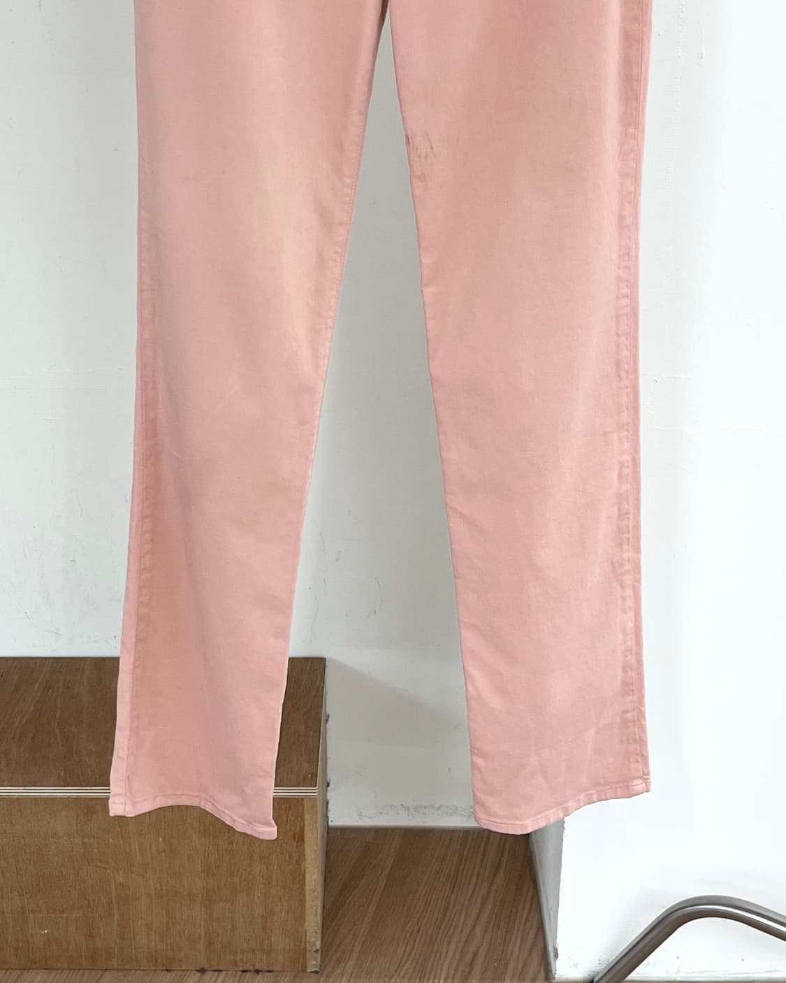 베르사체 핑크 코튼 팬츠 상품이미지3