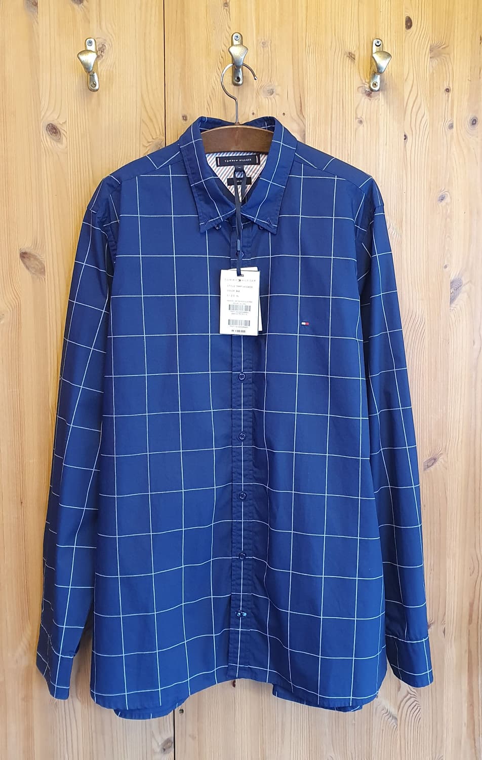 (새상품)105.타미 체크 셔츠 상품이미지1