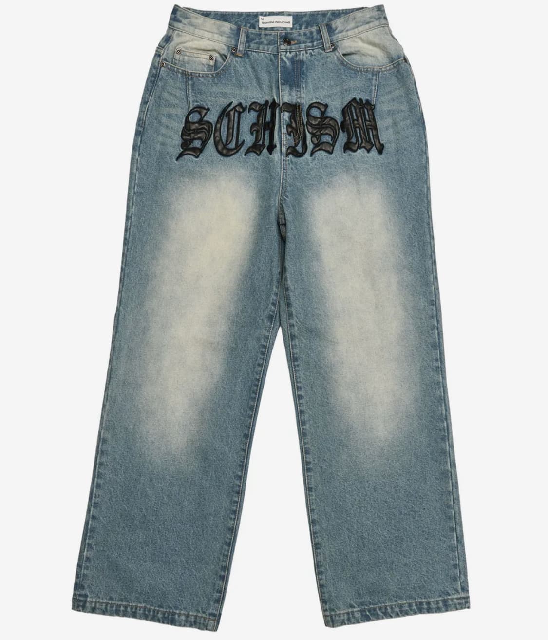 스키즘 인듀싱 PATCH JEANS BLUE 상품이미지1