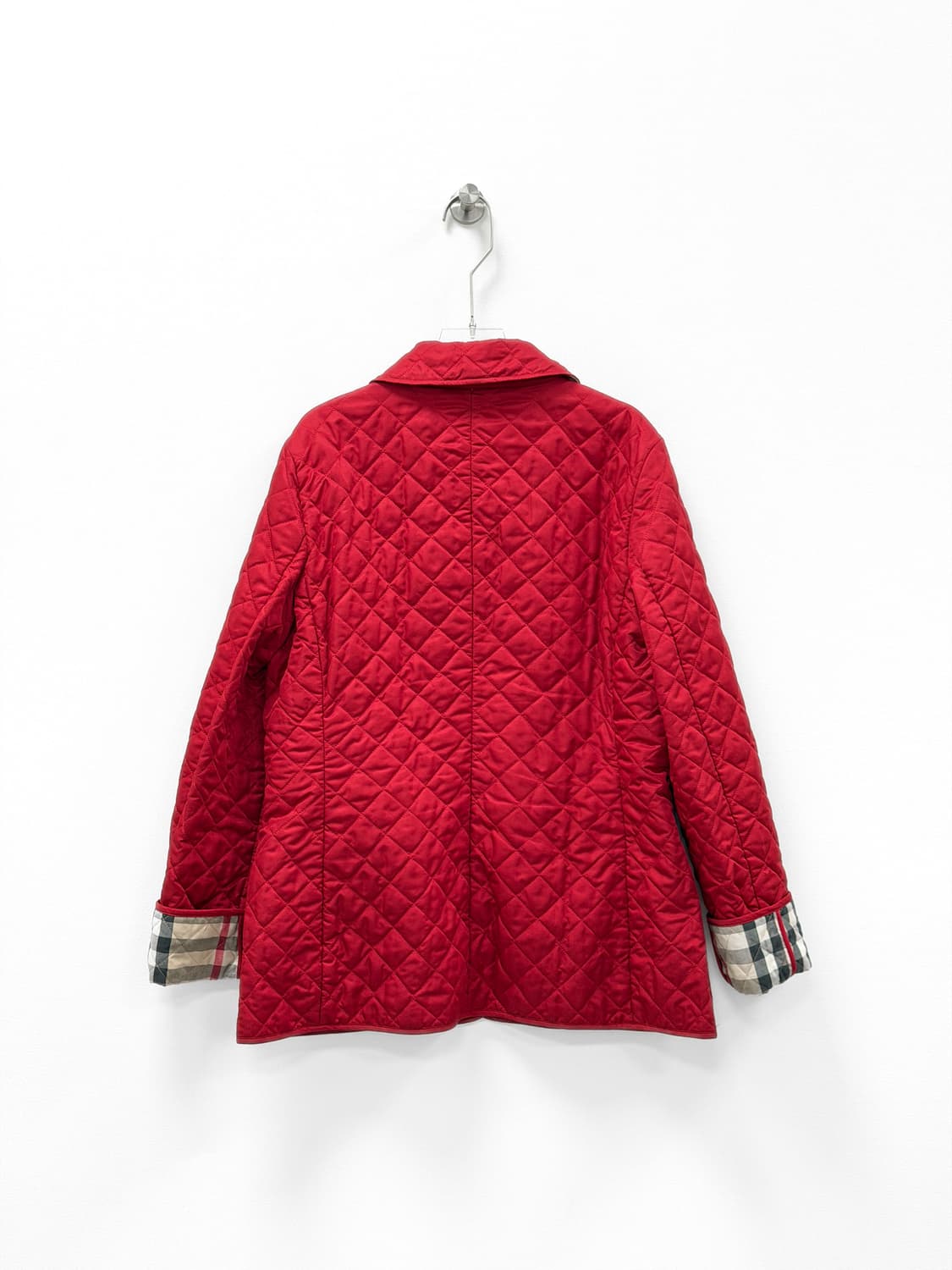 버버리 브릿 레드 퀼팅 자켓 상품이미지4