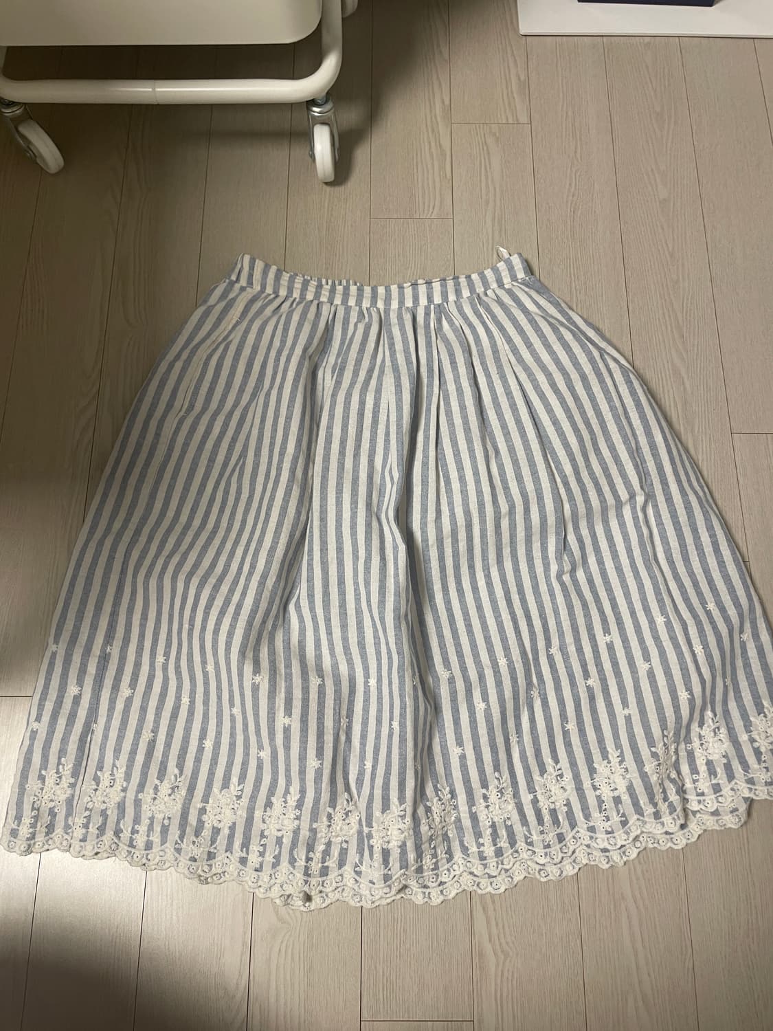 스트라이프 빈티지 스커트 상품이미지2