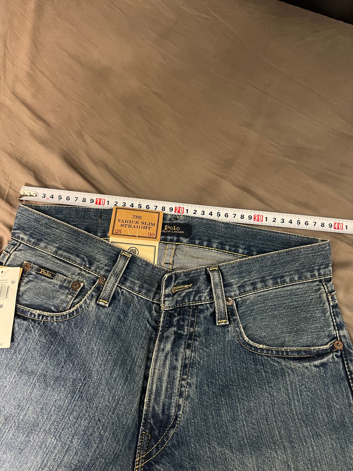폴로 랄프로렌 연청 청바지 28 새제품 상품이미지8