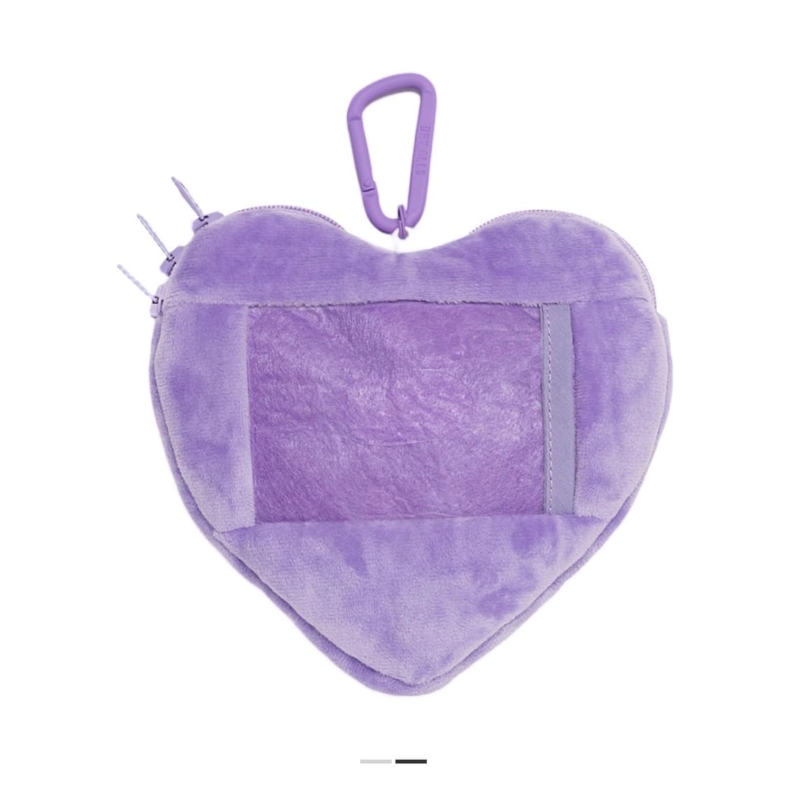 휴먼 메이드 하트 패스케이스 퍼플 - 압구정 스토어 한정 상품이미지2