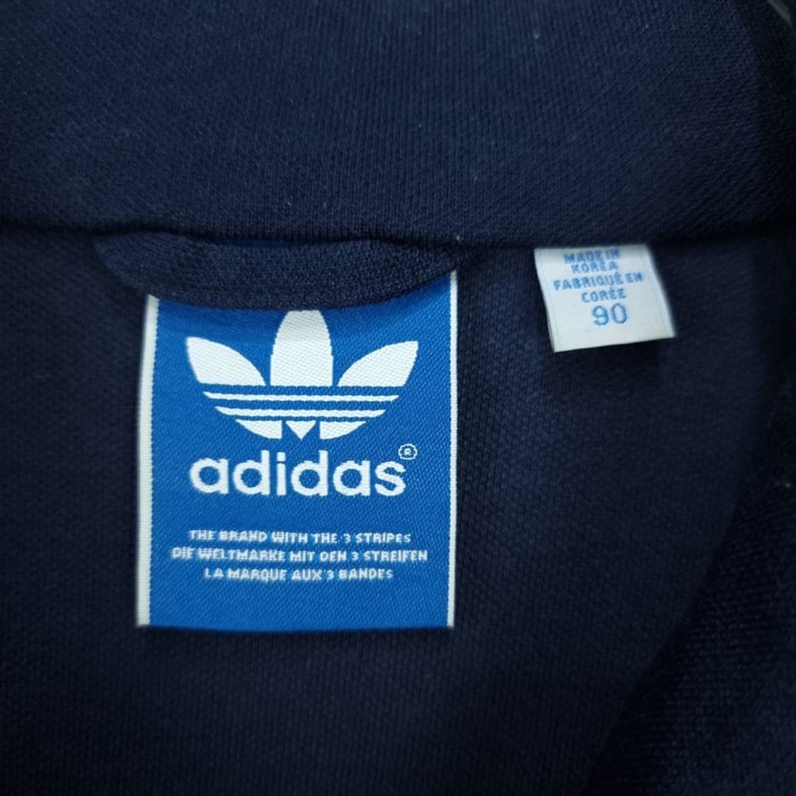 [아디다스] 유로파 져지 트랙탑 집업 자켓 네이비 M19002 상품이미지8