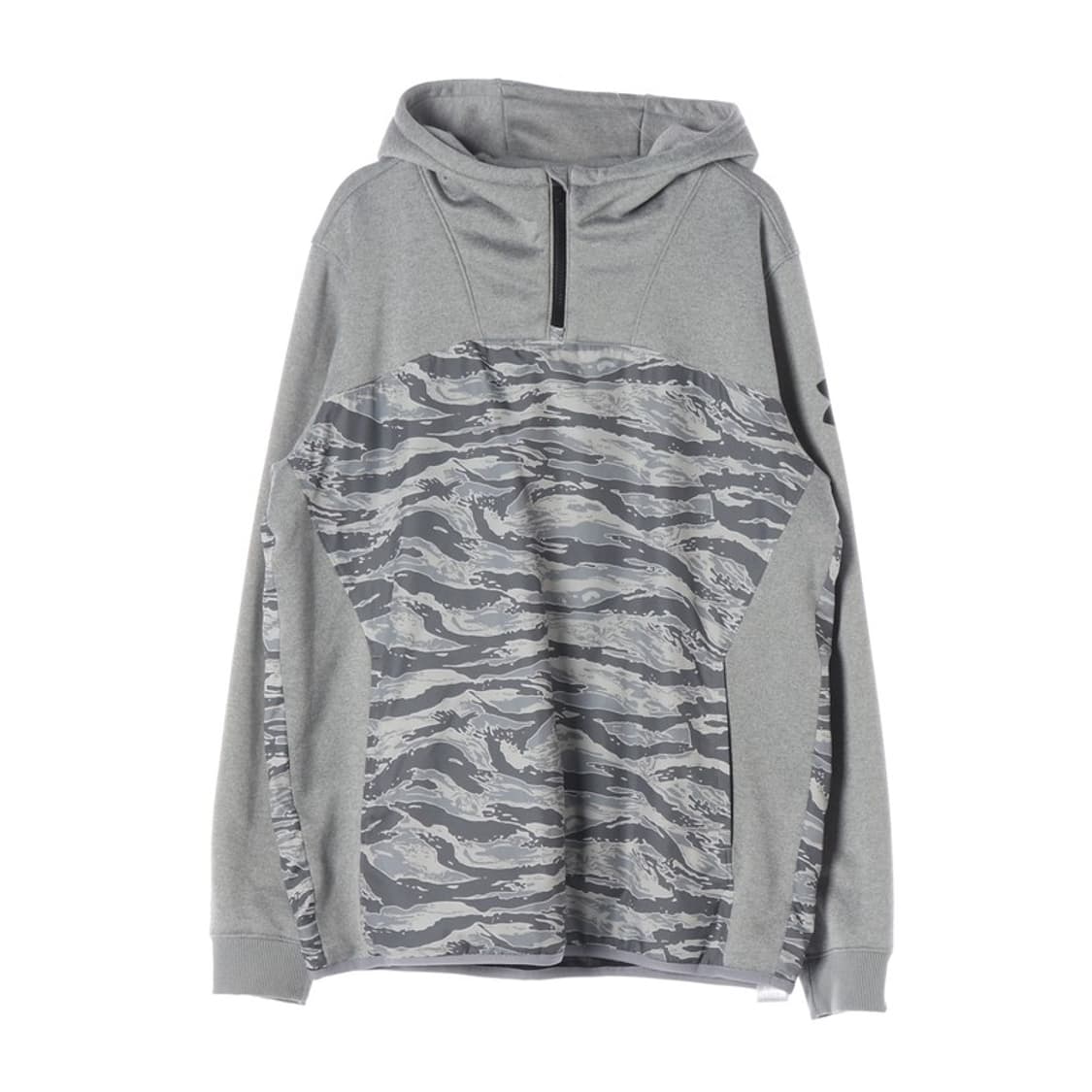 언더아머 타이거 카모 하프 집업 후디 XXL 상품이미지1