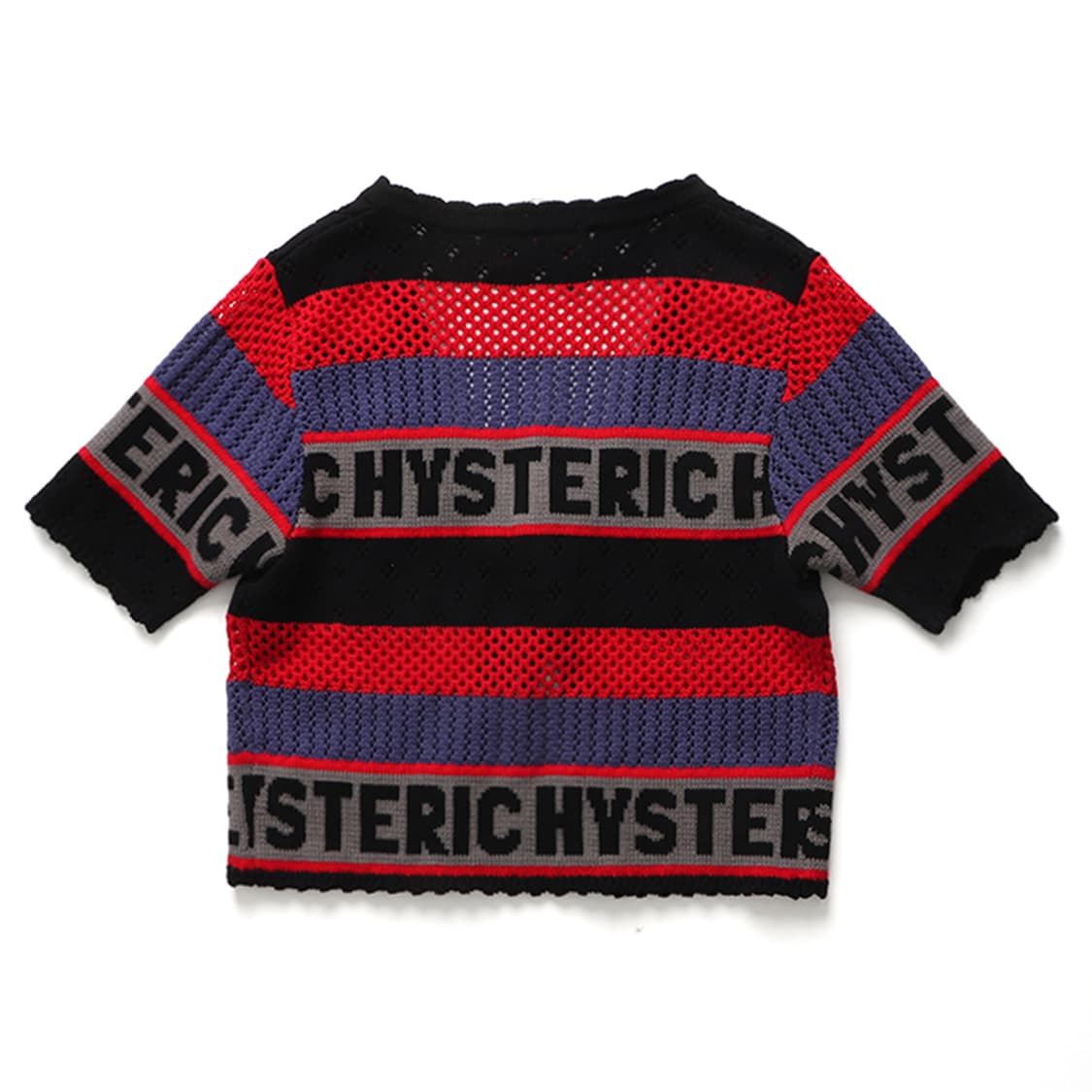 HYSTERIC GLAMOUR Logo Striped Cardigan 상품이미지6