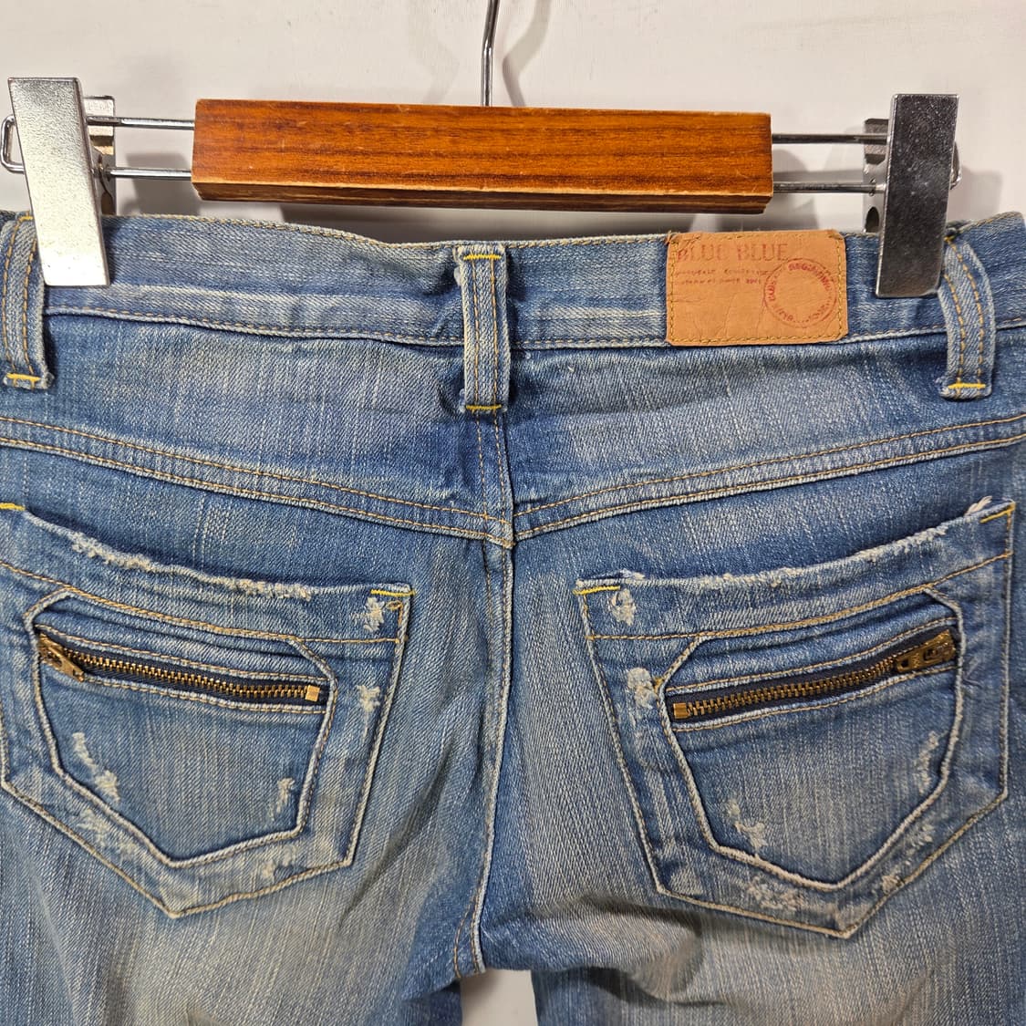 [Blue Blue Japan] 블루블루 재팬 워싱 슬림진 상품이미지6