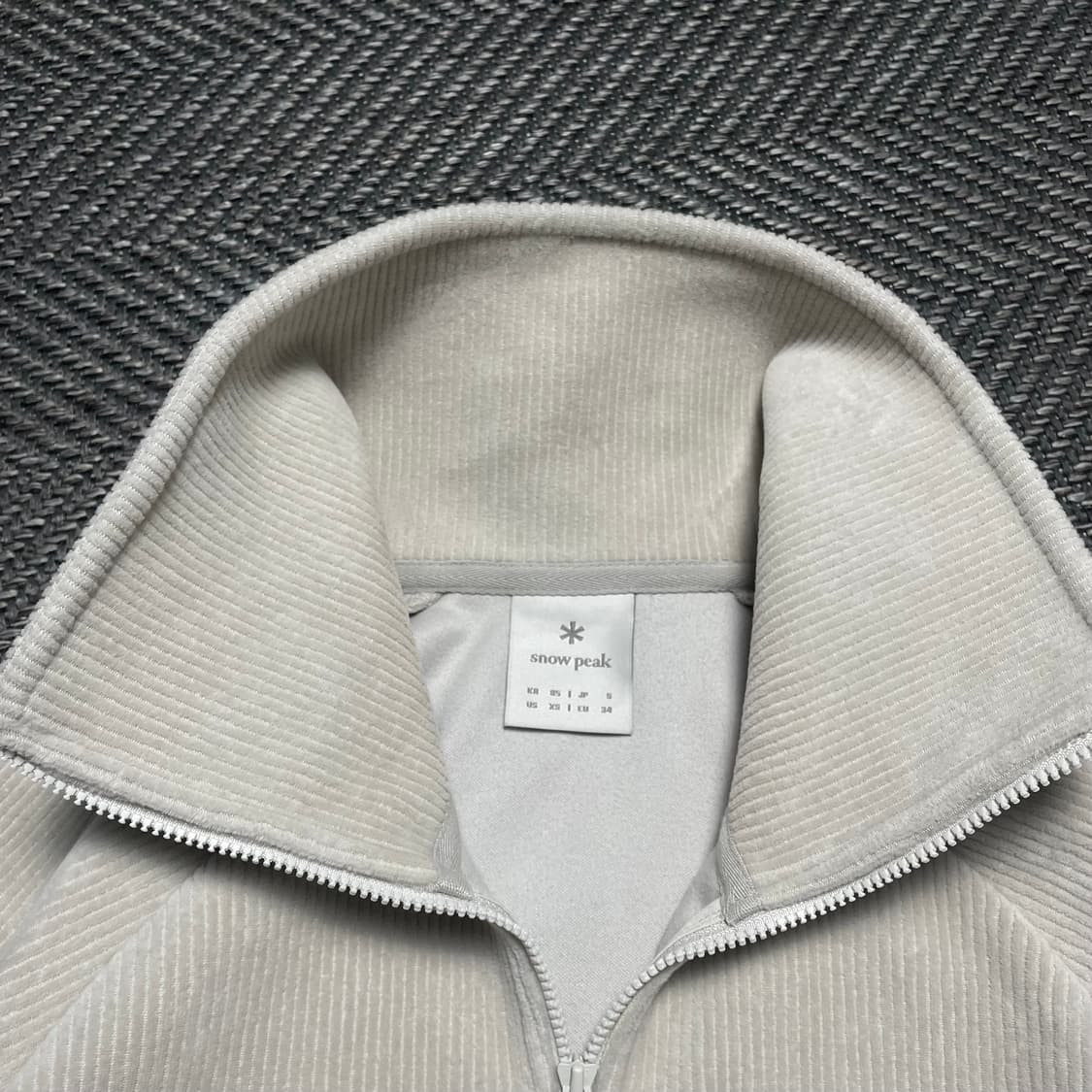 스노우피크 코듀로이 크롭 하프 반집업 y 5308 상품이미지5
