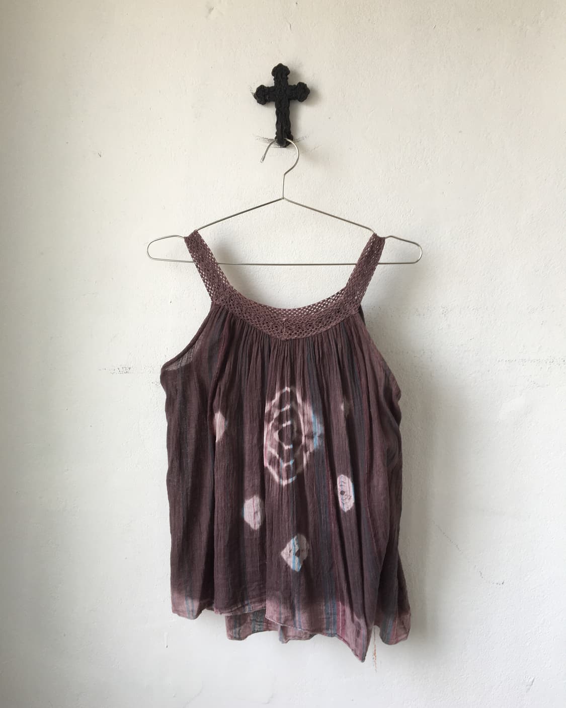 Crochet point dyed sleeveless 상품이미지2