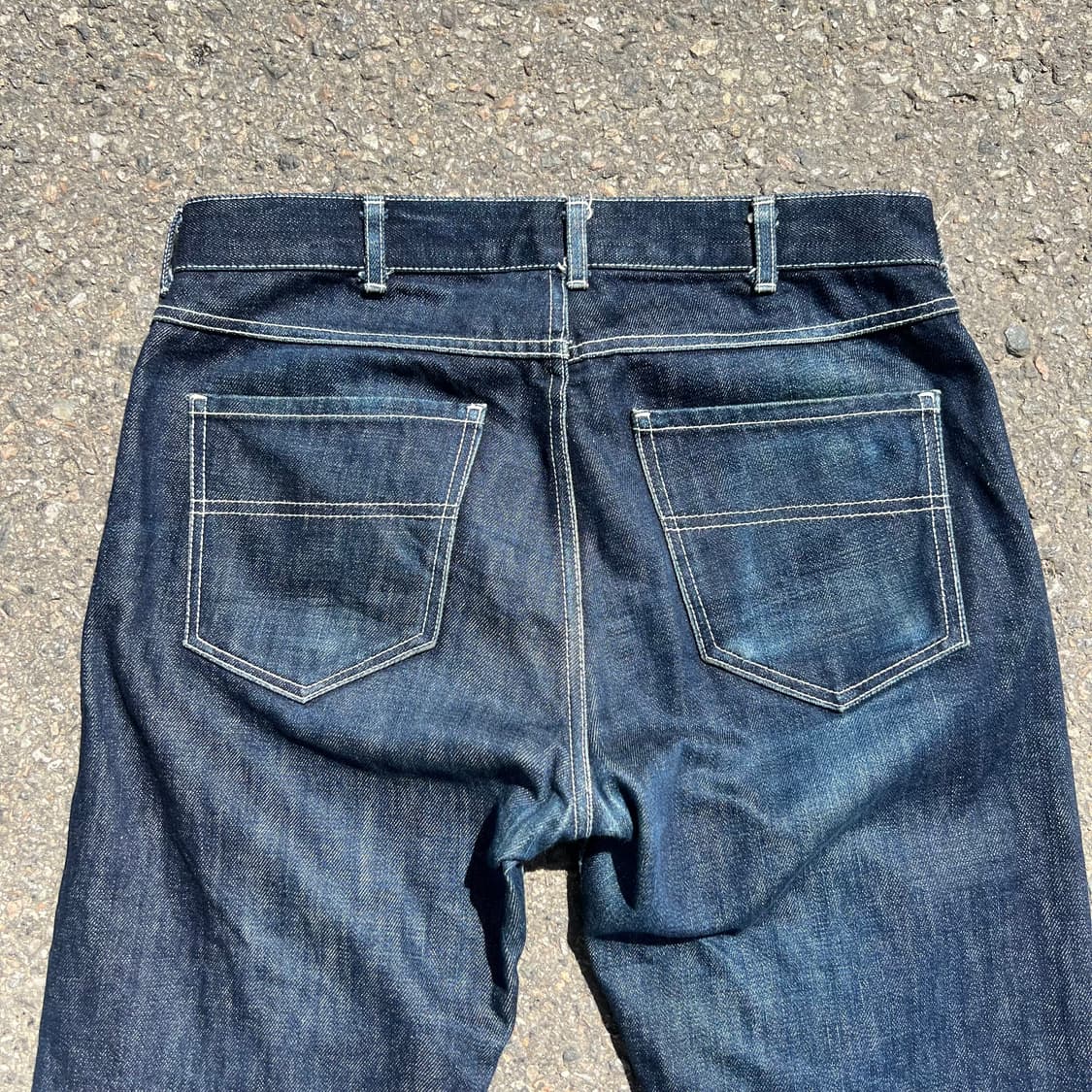 캐서린 햄넷 셀비지 데님 팬츠 상품이미지7