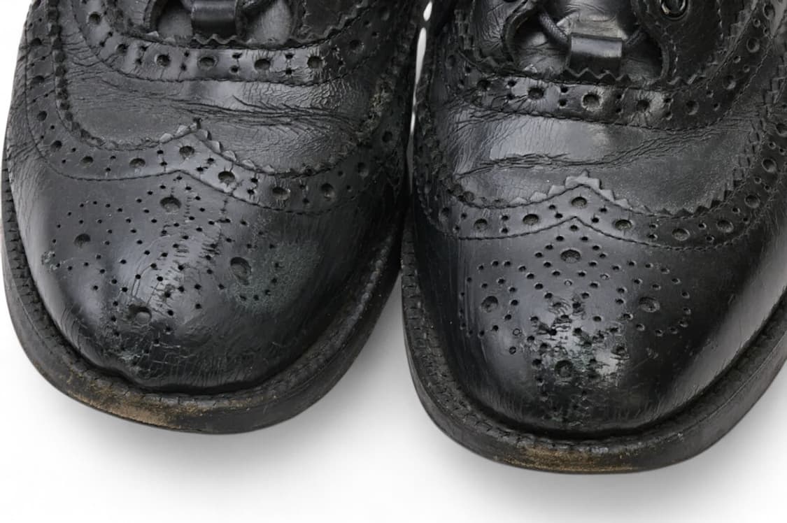 준야와타나베 for 꼼데가르송 레이디스 레더 윙팁슈즈 상품이미지4