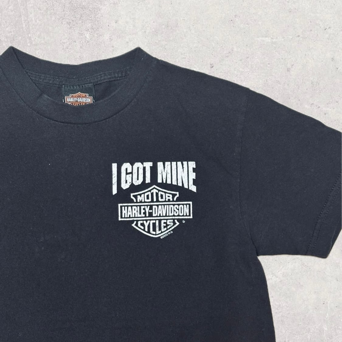 할리 데이비슨 그래픽 반팔 튜블라 티셔츠 S 상품이미지2